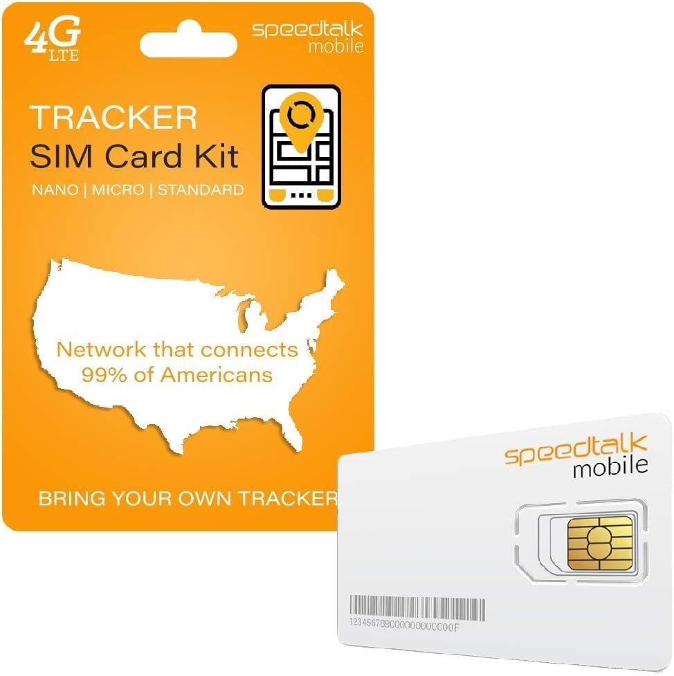 Versatile GPS Tracker SIM Card Kit - Standard, Micro, Nano Sizes for All Devices