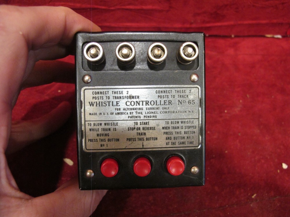 LIONEL #65 Whistle Controller