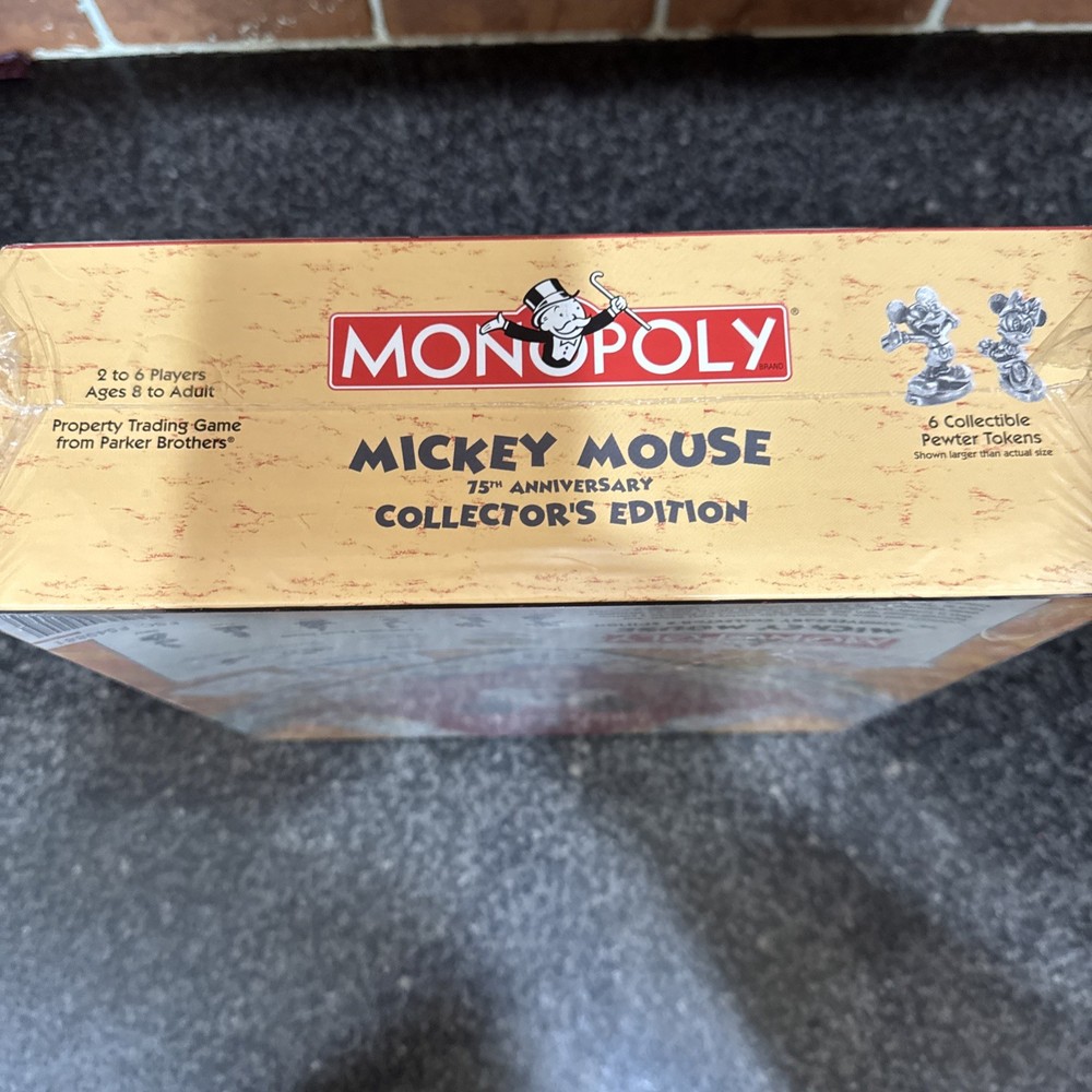 Monopoly: Mickey Mouse 75th Anniversary Collectors Edition 2004 Complete Set