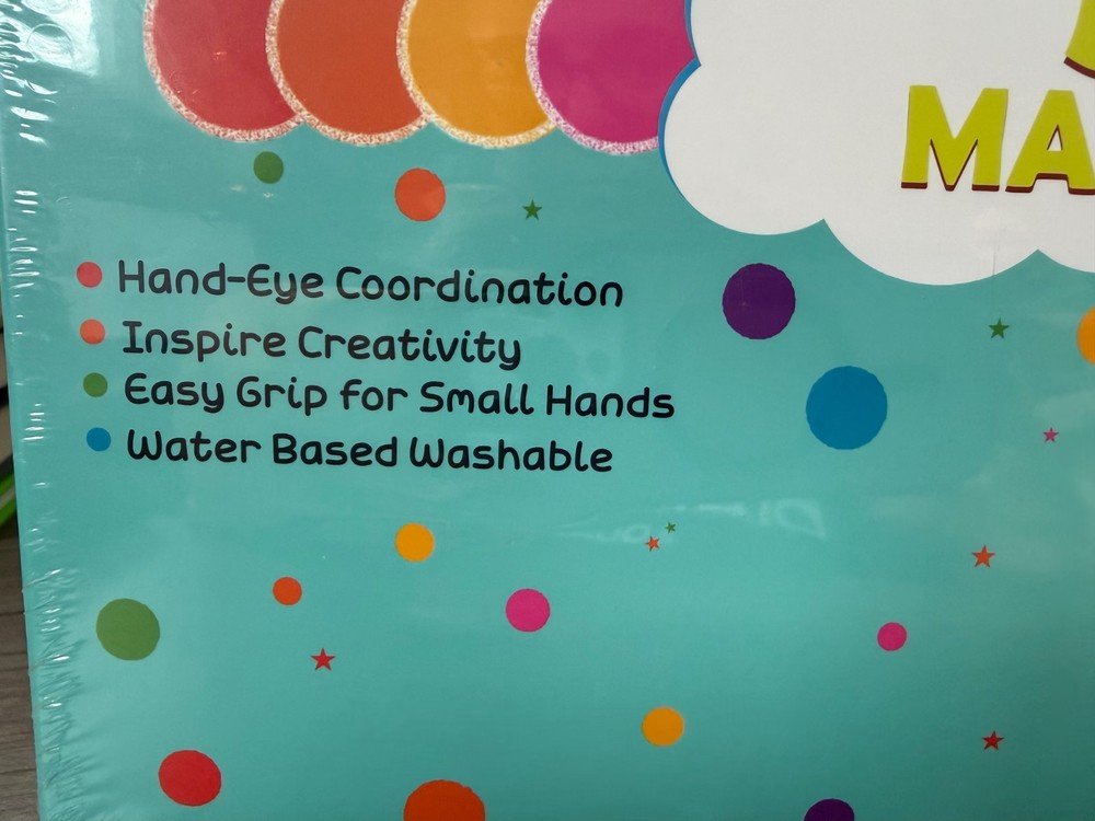 Soucolor 8 Washable Dot Markers