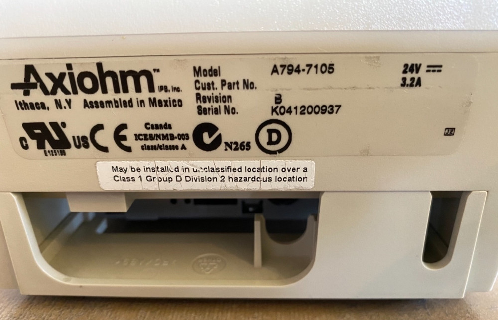 Axiohm TPG A794 THERMAL RECEIPT PRINTER A794-7105
