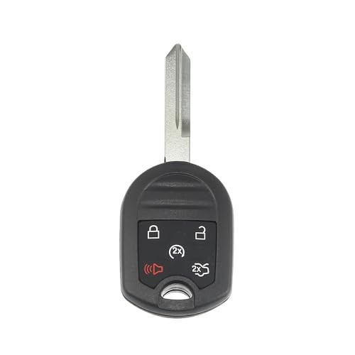 5 Button Car Keyless Entry Remote Control Replacement Key Fob Proximity Smart