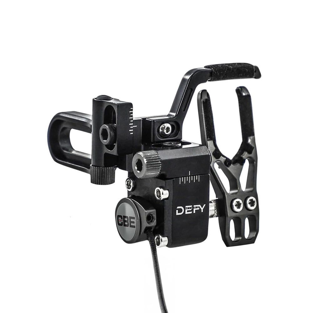 CBE Defy Micro Drop Away Rest Left Hand Black