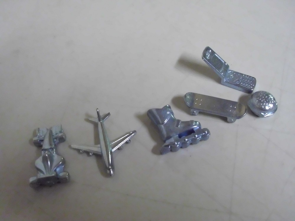 MONOPOLY CANADA EDITION BOARD GAME 6 REPLACEMENT PIECES ONLY