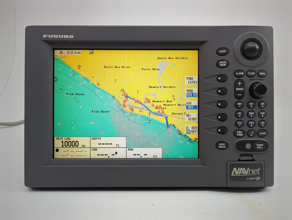 Furuno RDP-139 NavNet VX1 CMAP 10" GPS FishFinder Radar Chartplotter Display
