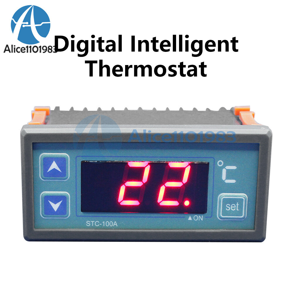 STC-100A Digital Thermostat Smart Temperature Controller AC220V NTC Sensor