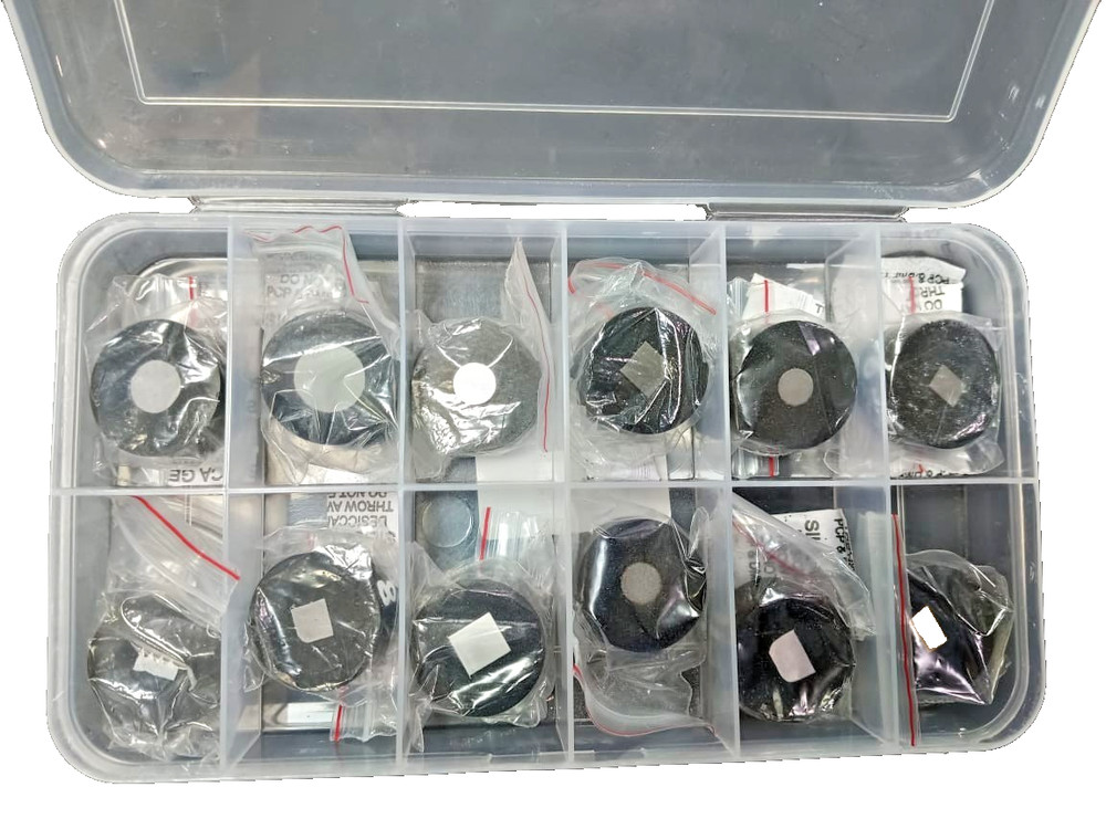 Metallurgical Microstructure Specimen Set of 12 – Reference Samples