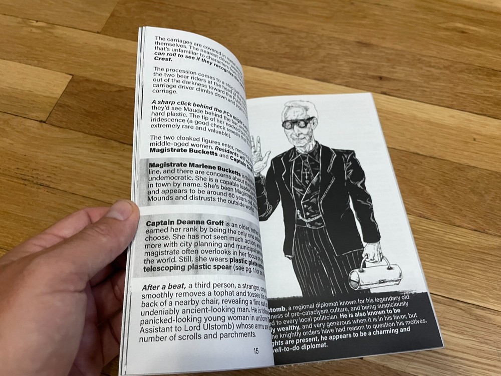 Dungeons & Dragons Bunker 1 Zine OSR