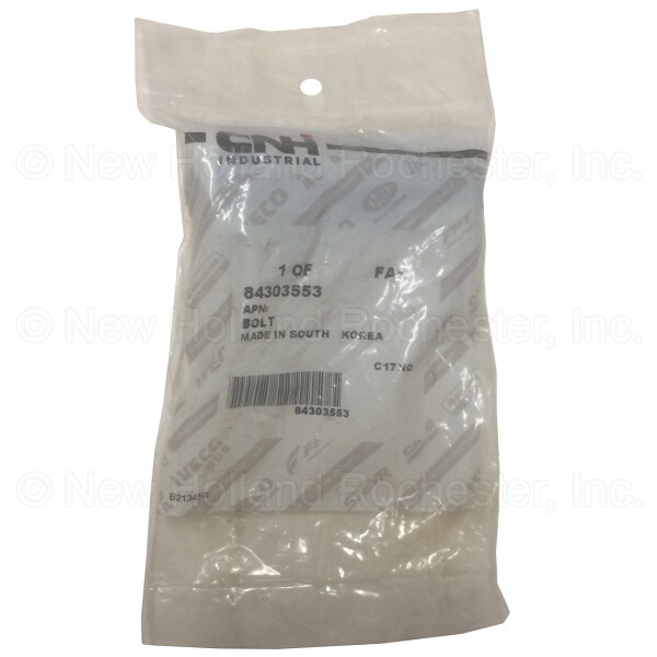 New Holland Bolt Part # 84303553
