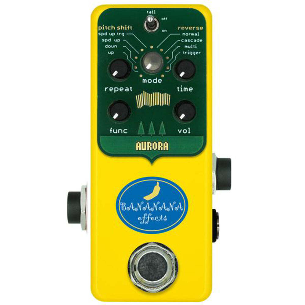 Bananana Aurora 8-Mode Pitch Shift Delay Pedal