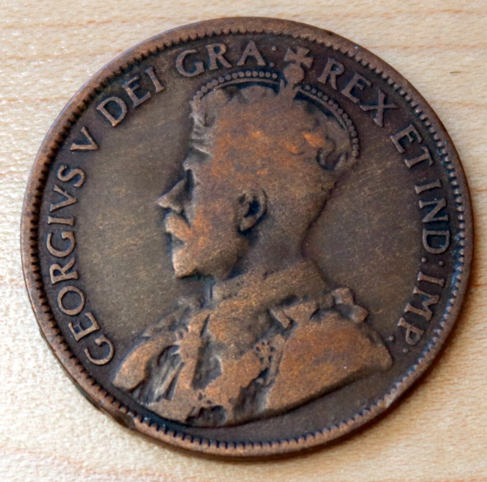 1915 Canada 1 Cent