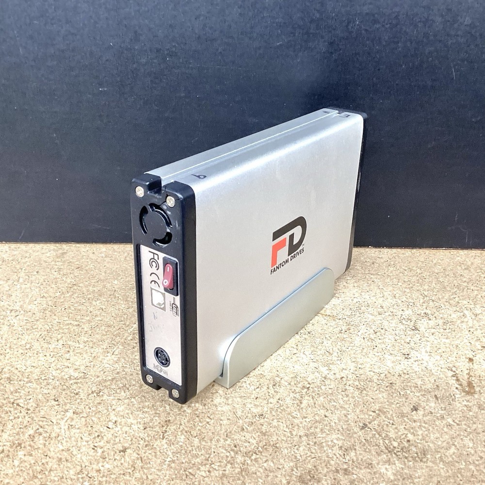 Fantom Drives Titanium 250GB external hard drive (Model TFDU25072)