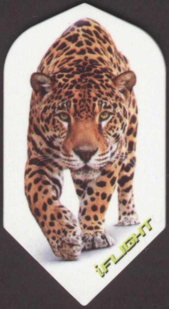 Stalking Leopard Slim Dart Flights: 3 per set