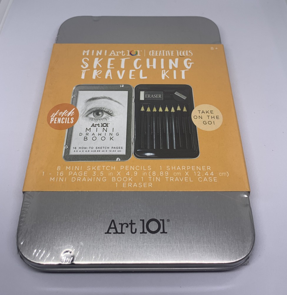 Art 101 Mini Travel Sketching Kit Creative Tools