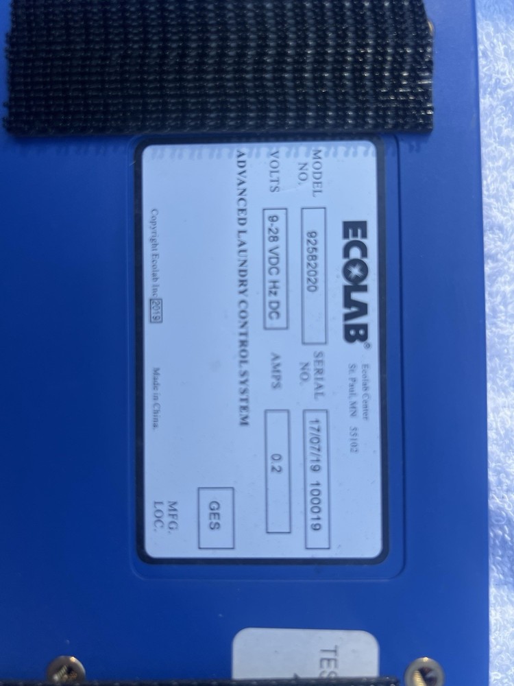 Ecolab Advanced Laundry Control Board 92582020 Free Shipping