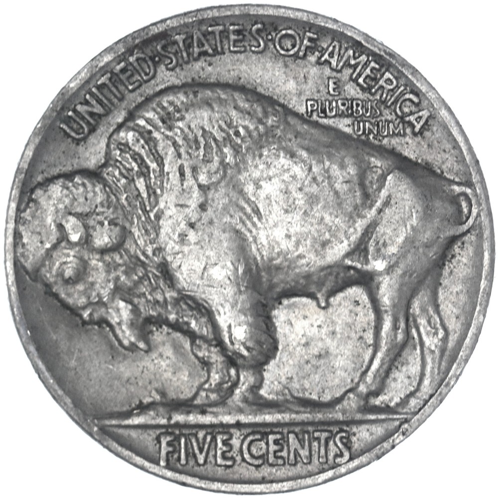 1936 (P) Buffalo Nickel Very Fine VF