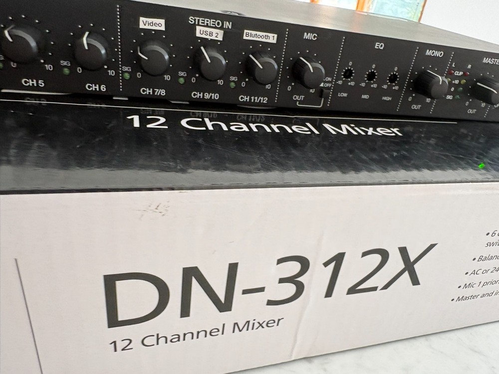 Denon DN-312X DJ Mixer Console Equipment