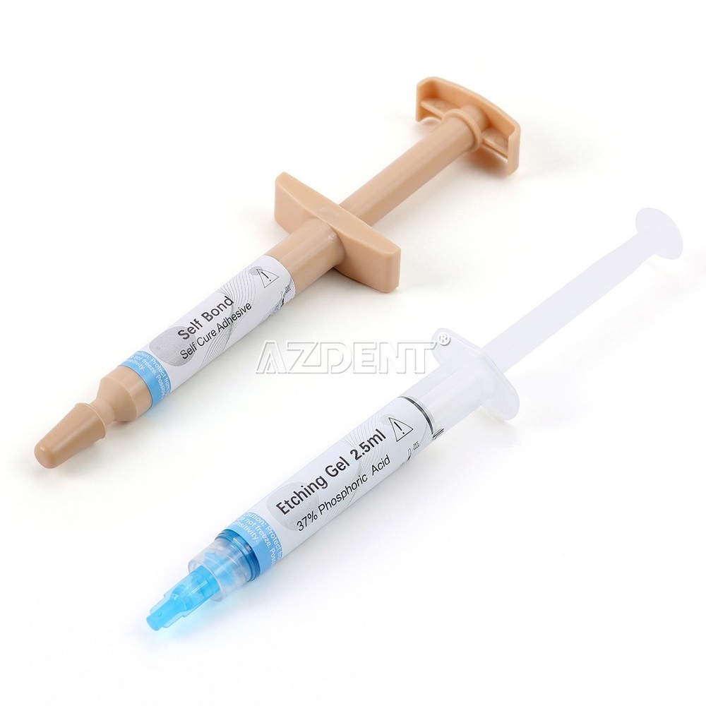 No-Mix Dental Orthodontic Direct Bonding System Primer Paste Etchant Complete