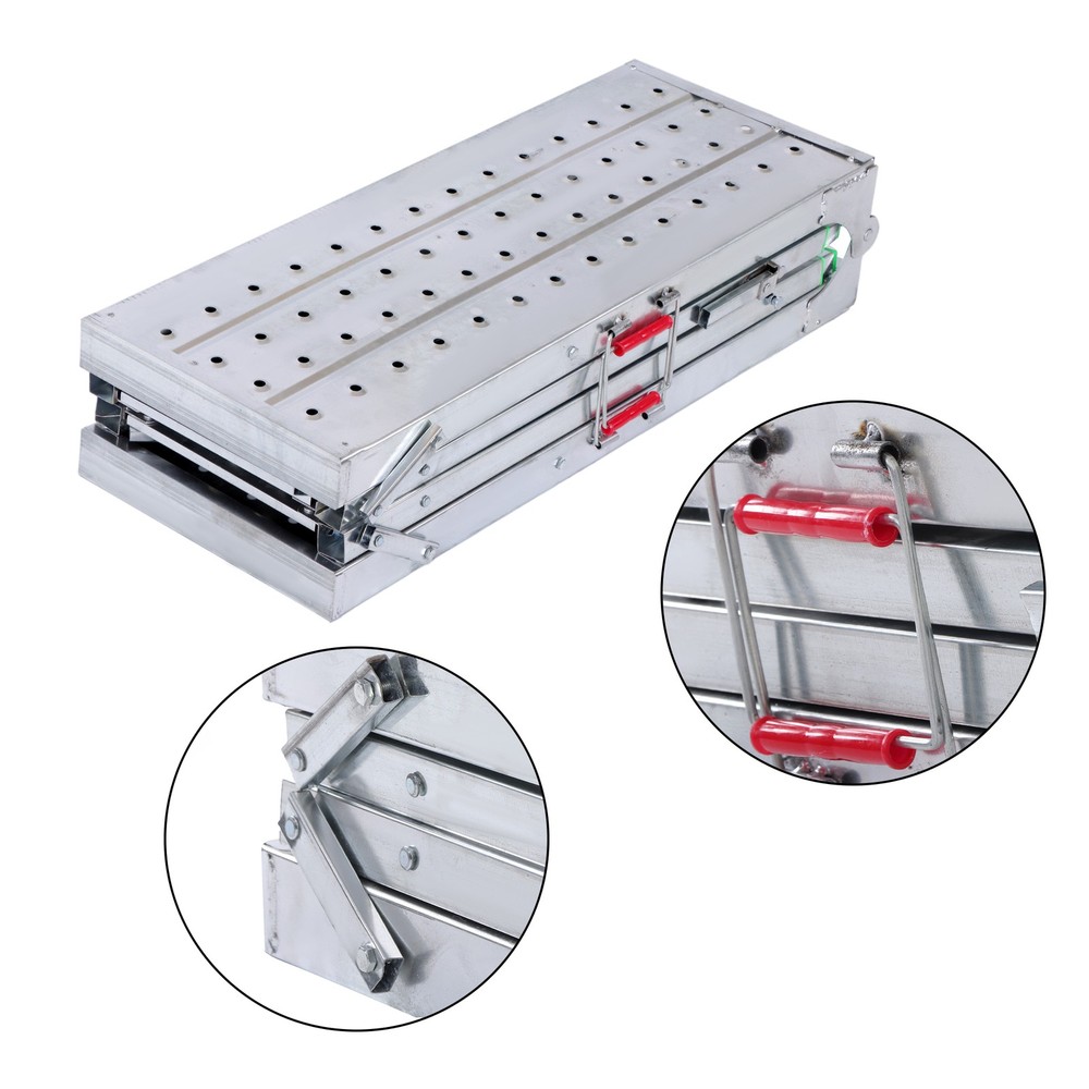 Portable Folding Scaffolding Platform Work Bench Scaffold Step Ladder with Adjus