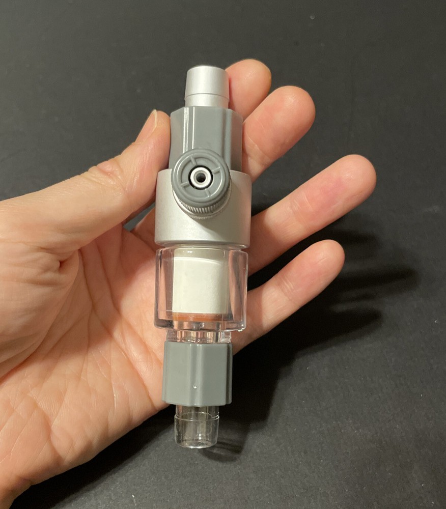 QANVEE Inline CO2 Aquarium Atomizer Diffuser. 12/16 Tubing.