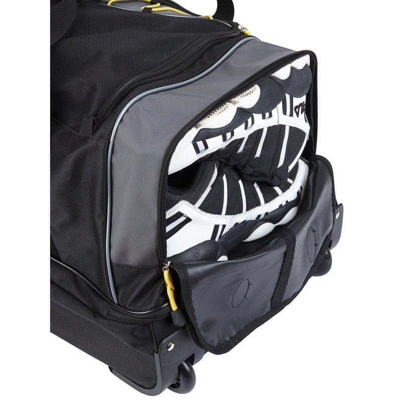 36" 2-Section Drop-Bottom Rolling Duffel Telescopic Handle Rolling Extra Large