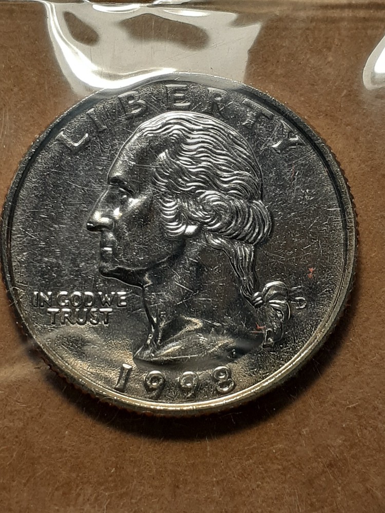 1998 D WASHINGTON QUARTER