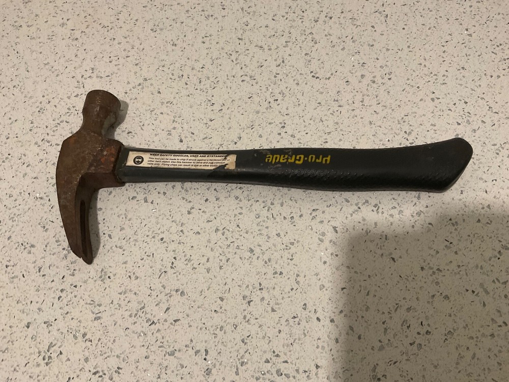 Pro-Grade graphite Claw 13” Hammer lightly used