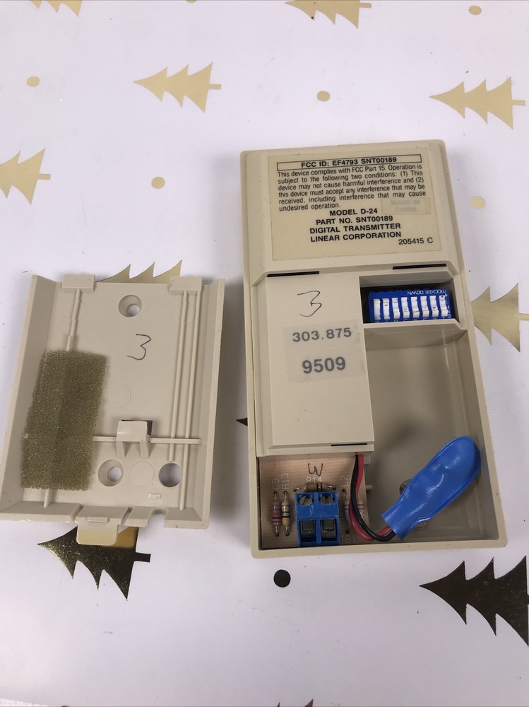 Linear D-24A wireless transmitter