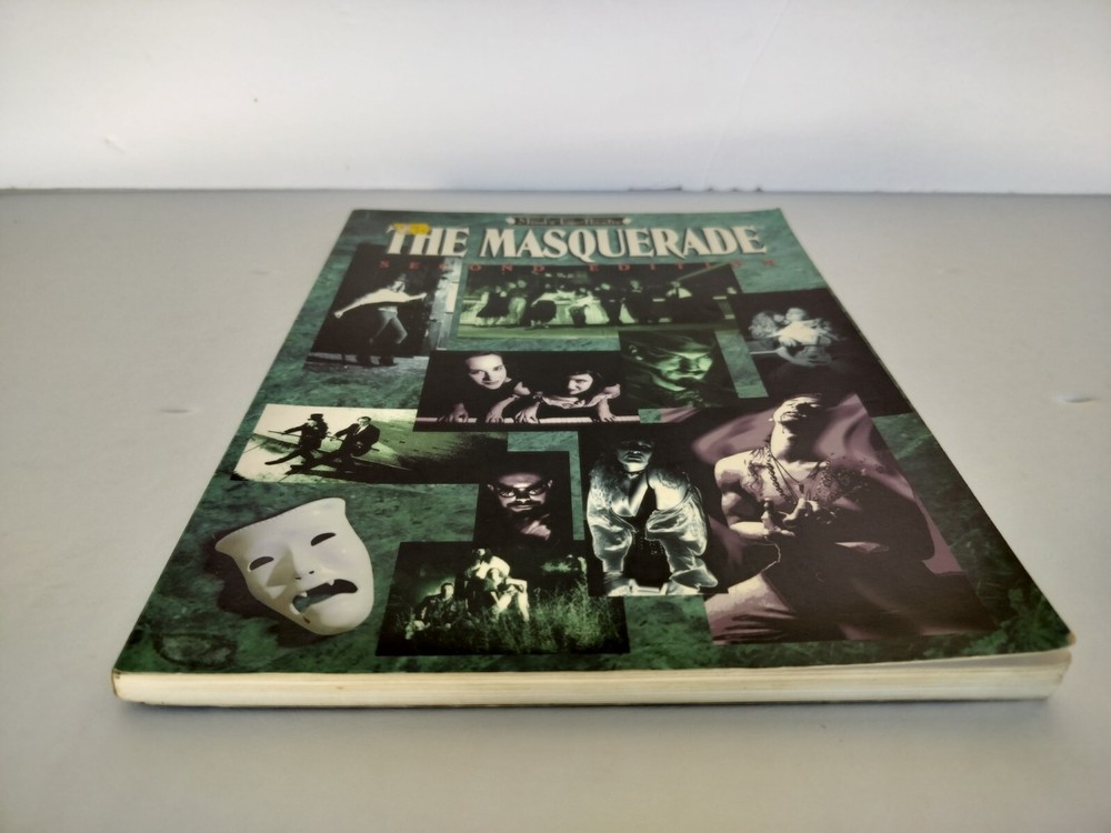 White Wolf Game Studio Mind's Eye Theatre The Masquerade 1994 Second Edition