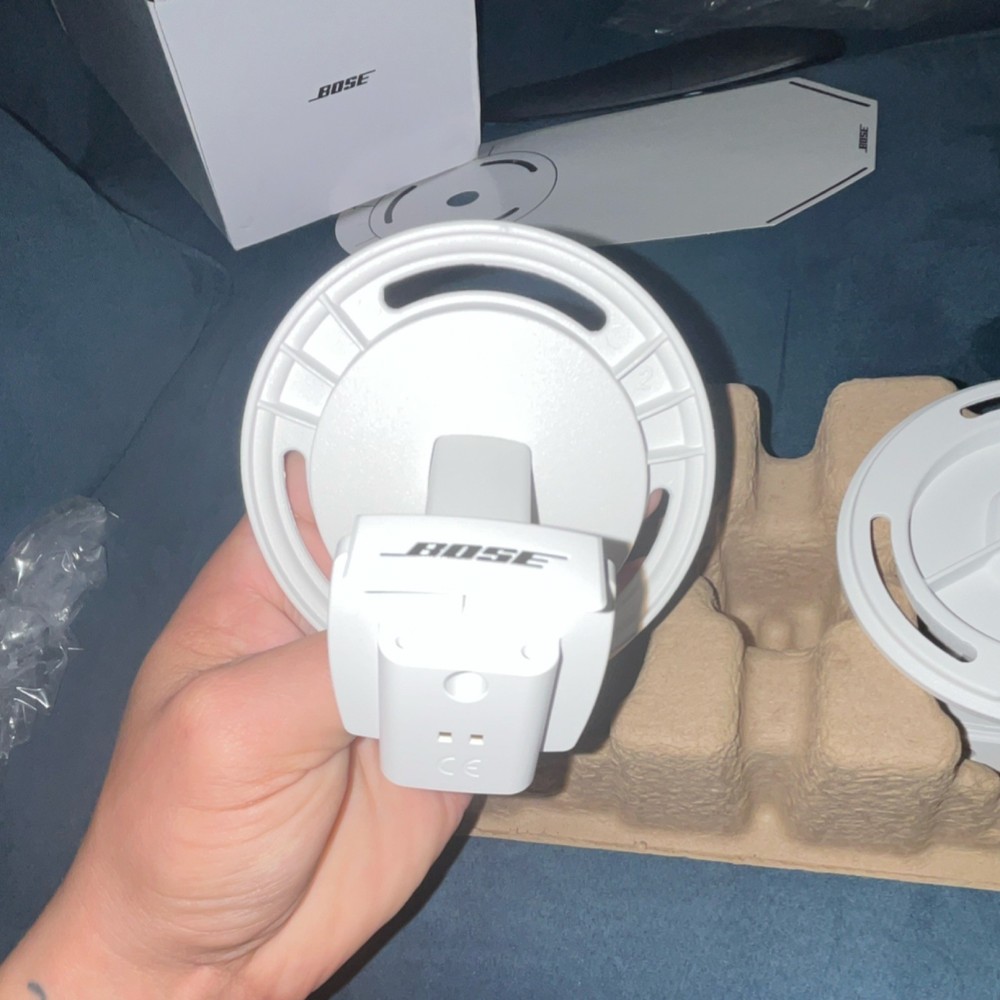 Bose OmniJewel Fixed Ceiling Mount Brackets White