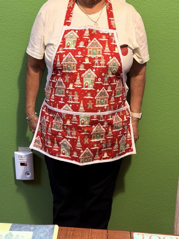 Gingerbread Christmas Apron