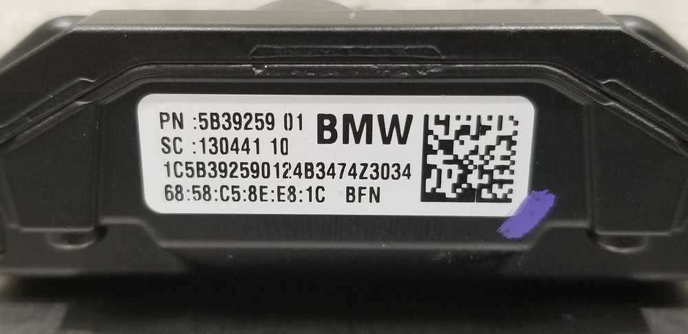 25 BMW M4 G82 FRONT VIEW WINDSHIELD MOUNTED CAMERA 5B39259