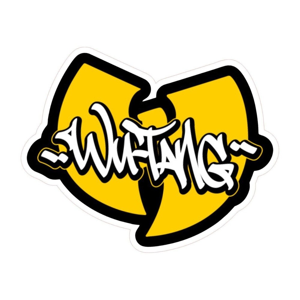 Wu-Tang Sticker graffiti Decal
