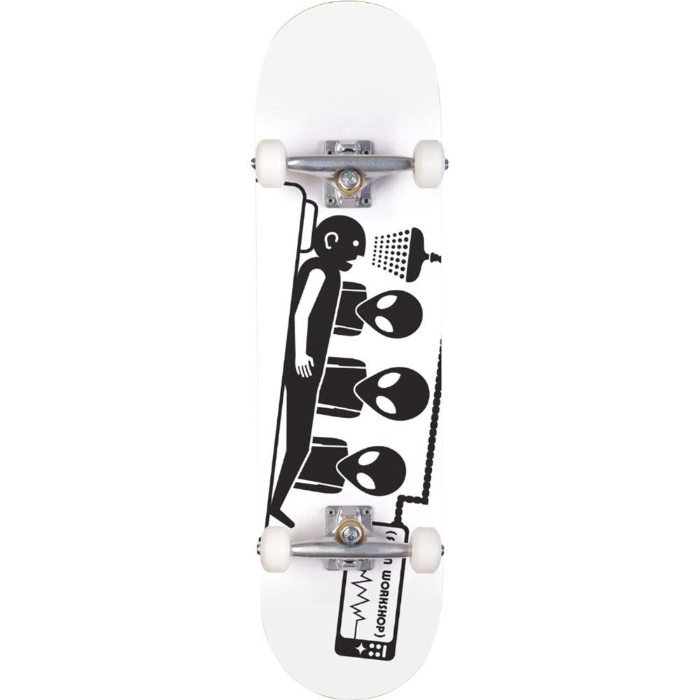 Alien Workshop Abduction White Complete Skateboard - 7.75" x 31.625"