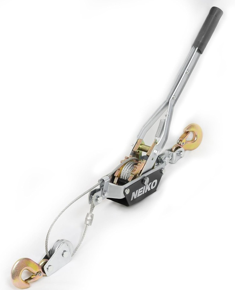 Neiko 02256A Power Cable Puller Dual Gears | 5-Ton Pulling Capacity Clear