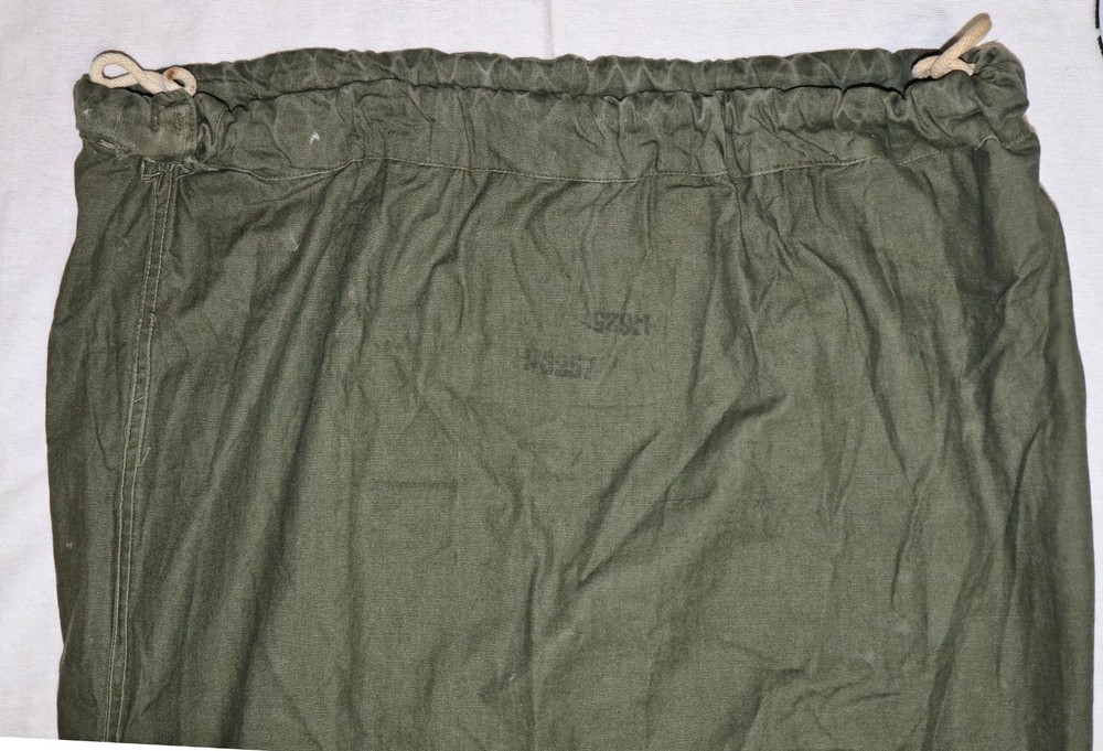 ORIGINAL WWII OD HBT BARRACKS BAG