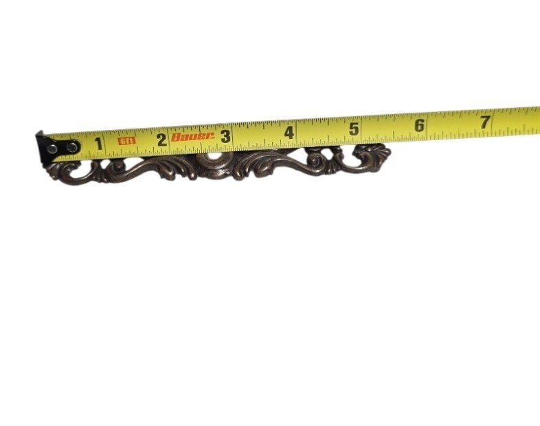 Bronze color Drawer Pulls Backplates Knobs & Keyhole Escutcheon Set