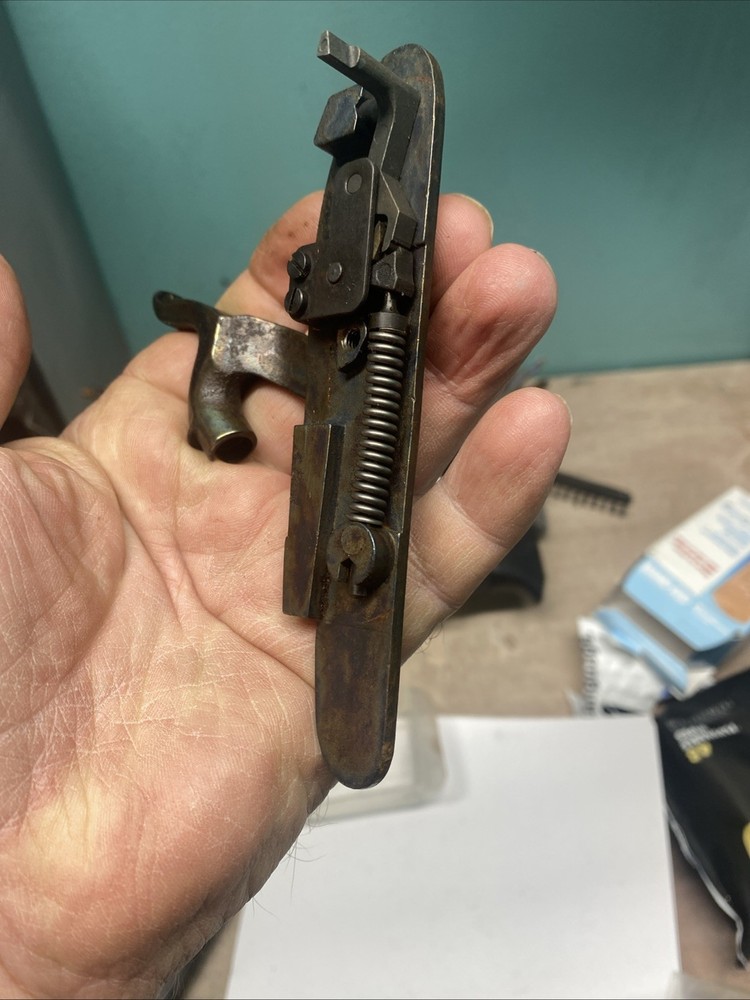 Thompson Center Muzzleloader Lock Assembly with Brass Bushing and Bolt.