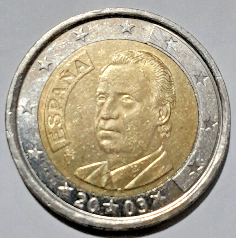 Spain 2 euro Coin 2003 Bi-Metallic