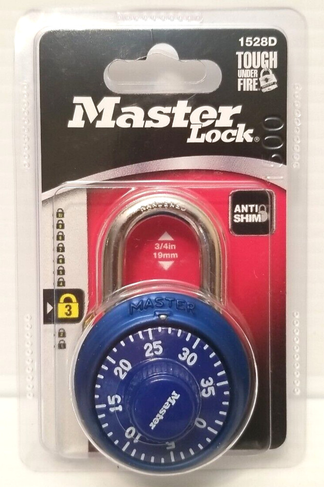 Master Lock 1528DTGT Combination Padlock