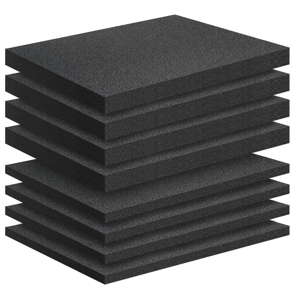 8 Pack Polyethylene Foam Pads Cuttable Cushioning Inserts for Packing Cases