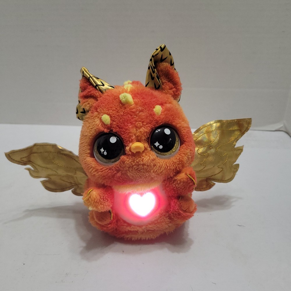 Hatchimals Alive Dragul Dragon Interactive Toy Orange Tested Works