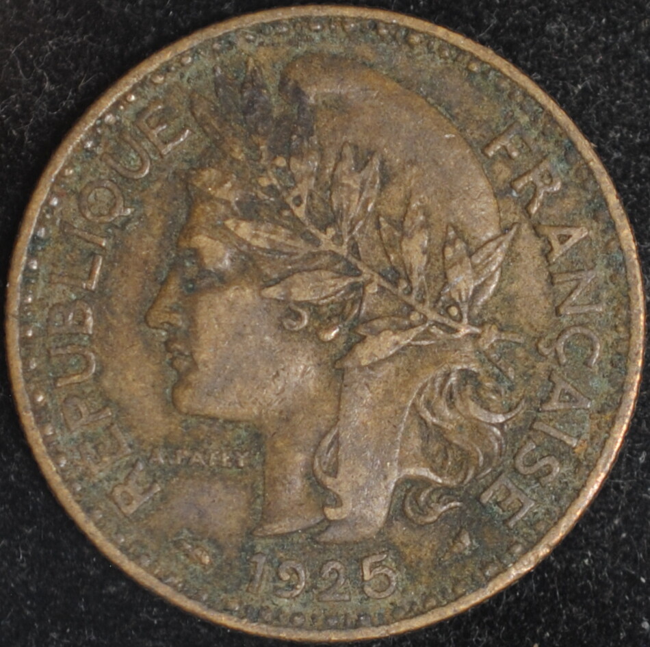 1925 Togo 2 Francs XF