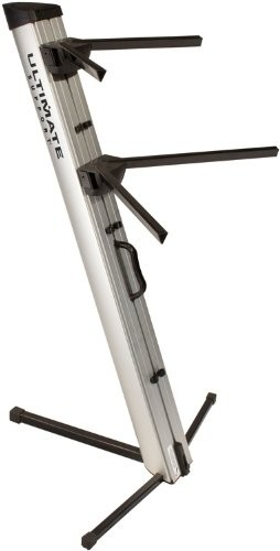 Ultimate AX48PROSILVER Keyboard Stand Silver 125 lb Capacity