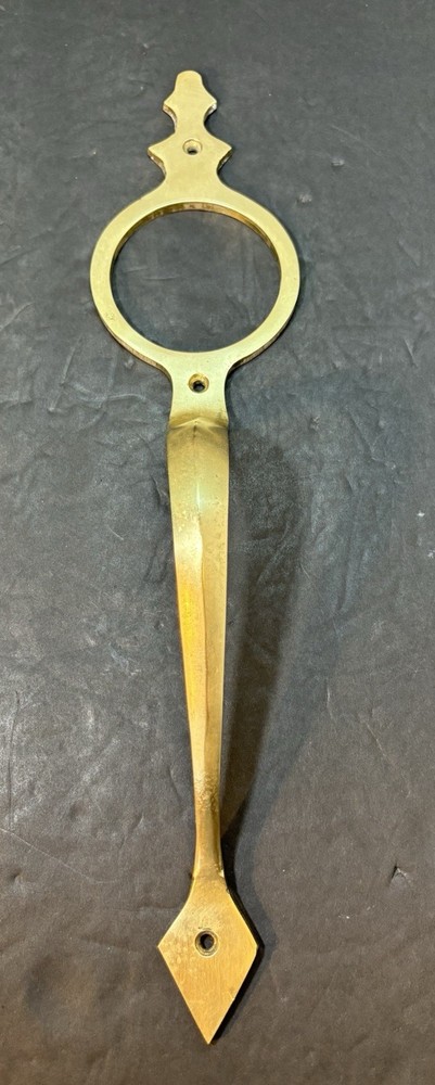 Brass Entry Door Hardware 14” Pull Handle Deadbolt Opening