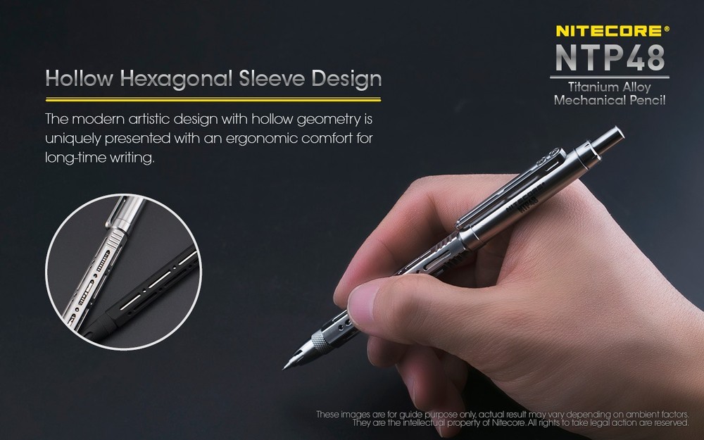 Nitecore NTP48 Silver Mechanical Pencil