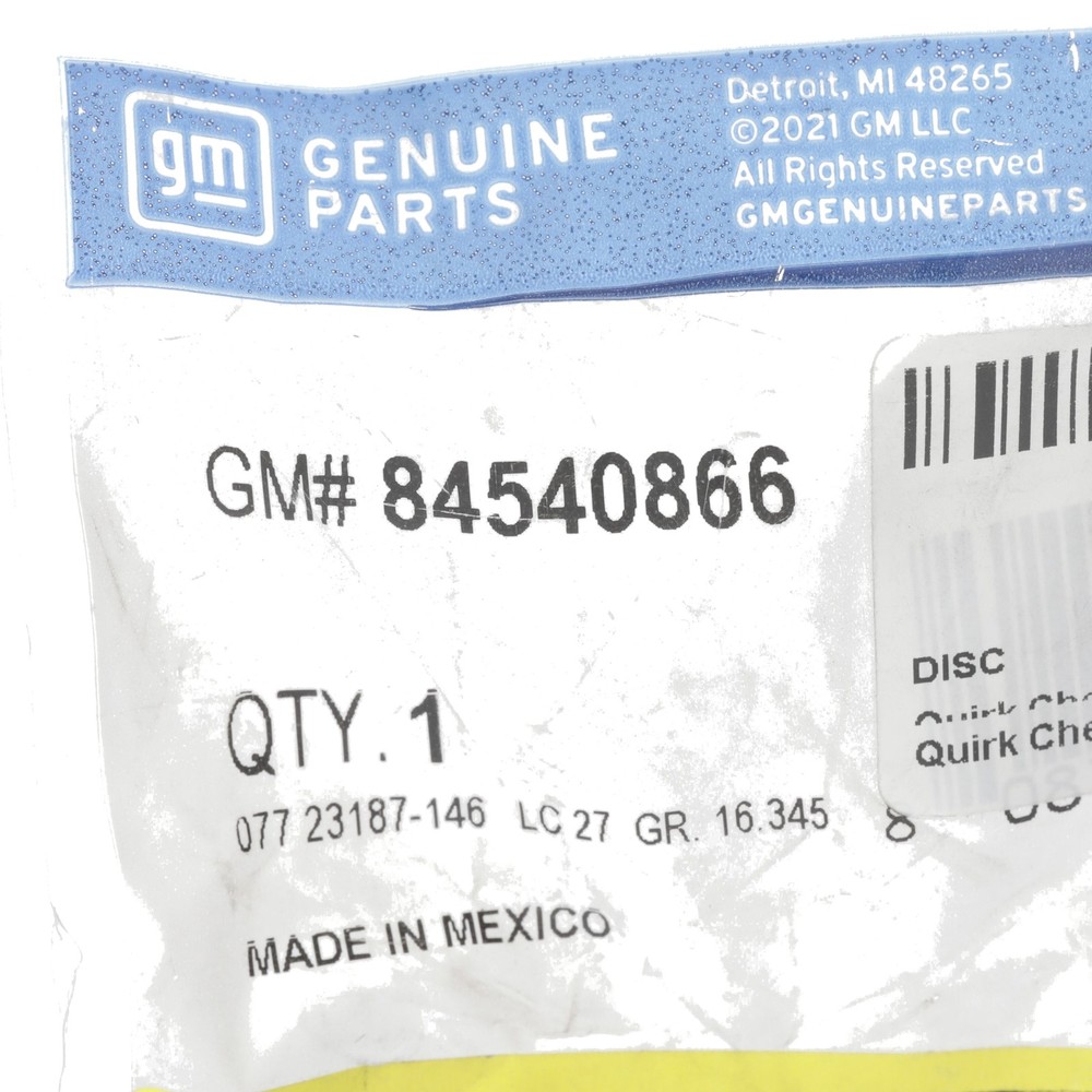 Genuine GM Remote Control Door Lock Transmitter 84540866