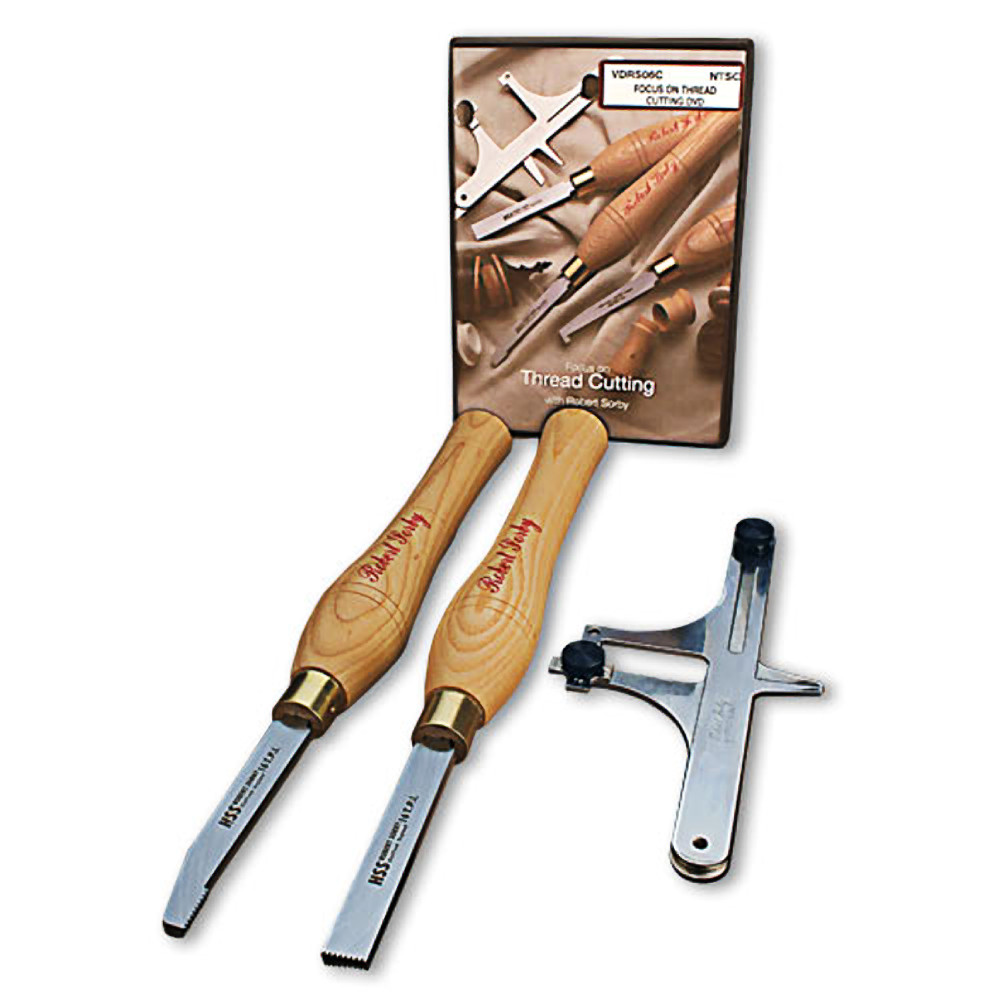 Robert Sorby #89HS10 Thread Cutting Set - 10TPI