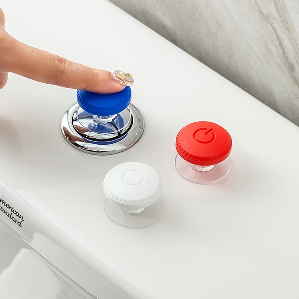 Stylish and Functional Toilet Flush Button Set 6 PCS in Multiple Colors