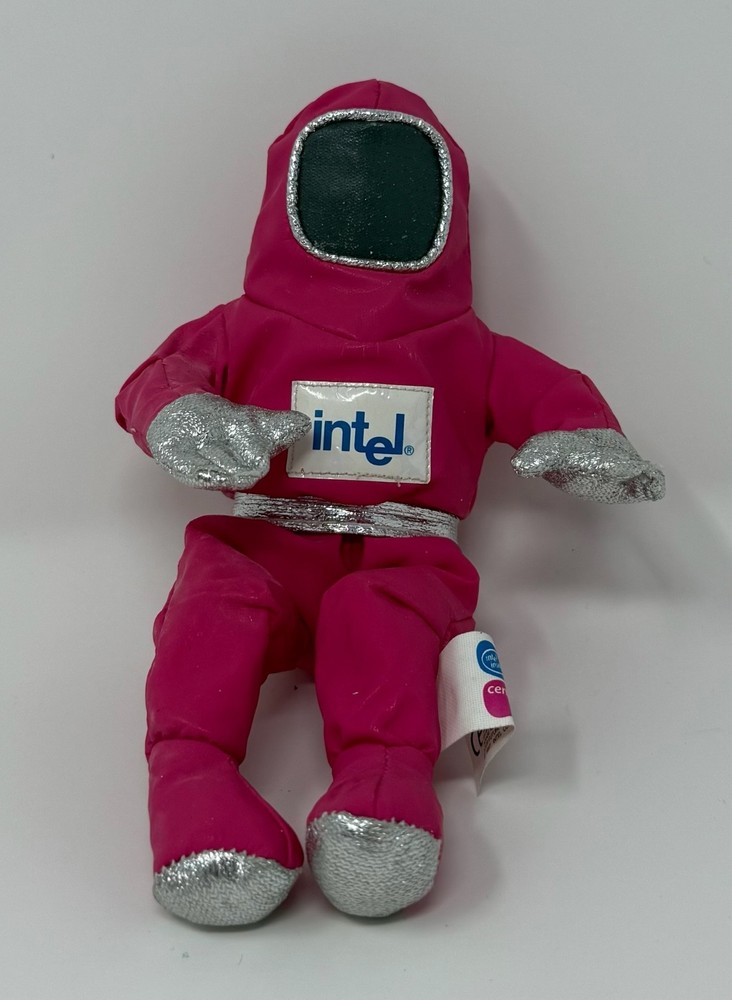 Intel Pink Spaceman / Bunny People Plush